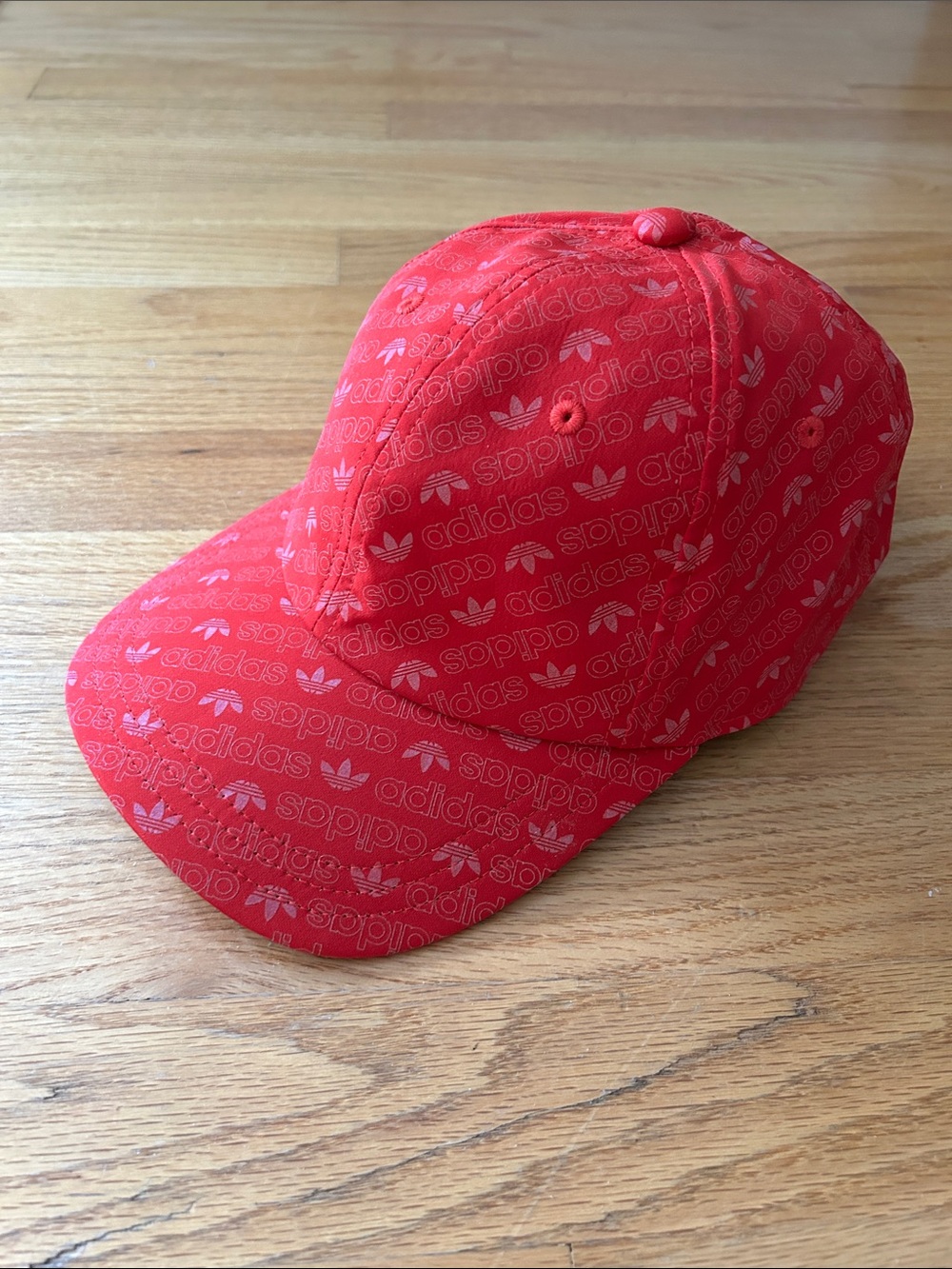 adidas Red Logo reflective hat